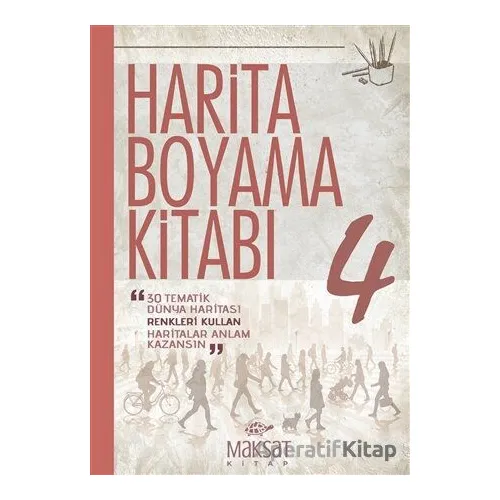 Harita Boyama Kitabı 4 - Veli Kural - Maksat Kitap