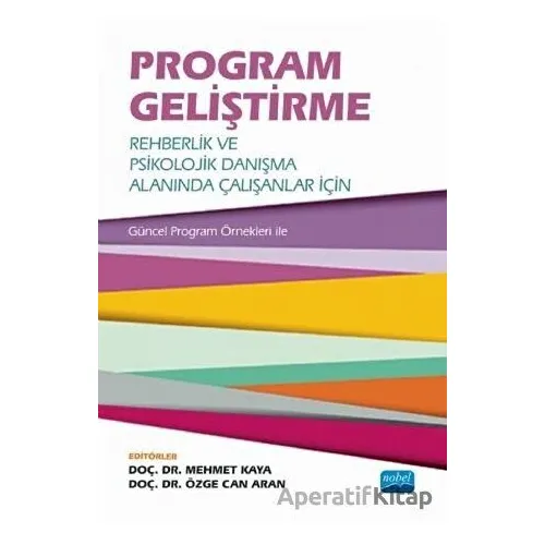 Program Geliştirme - Kolektif - Nobel Akademik Yayıncılık