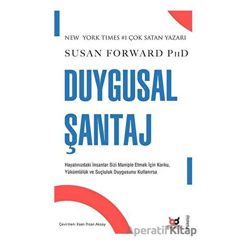 Duygusal Şantaj - Susan Forward - Beyaz Baykuş Yayınları