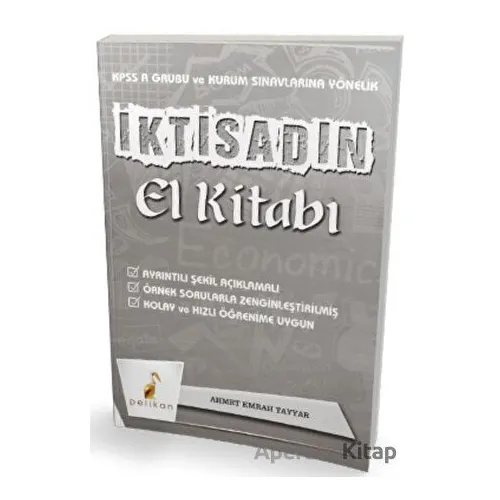 KPSS A ve Kurum Sınavlarına Yönelik İktisadın El Kitabı Konu Anlatımlı