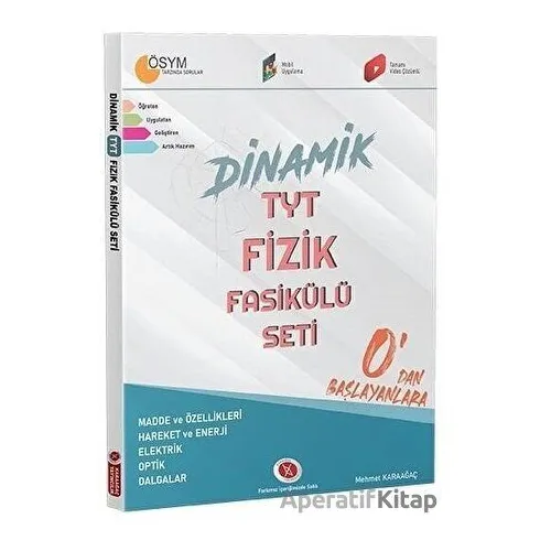 Dinamik TYT Fizik Fasikül Seti - Mehmet Karaağaç - Karaağaç Yayıncılık