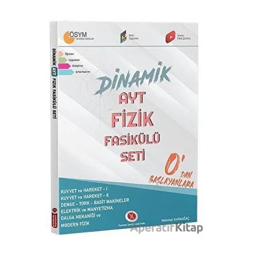 Dinamik AYT Fizik Seti - Mehmet Karaağaç - Karaağaç Yayıncılık