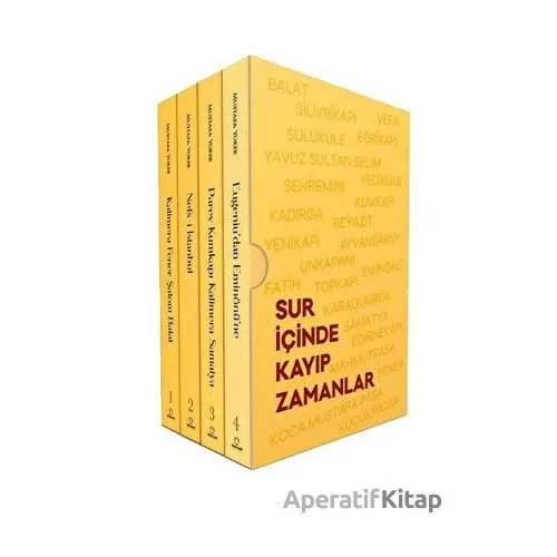 Sur İçinde Kayıp Zamanlar (4 Kitap Takım) - Mustafa Yoker - Alternatif Yayıncılık