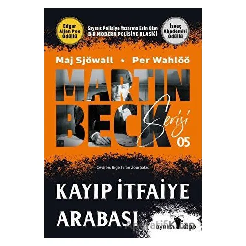 Kayıp İtfaiye Arabası - Martin Beck Serisi 5 - Per Wahlöö - Ayrıksı Kitap