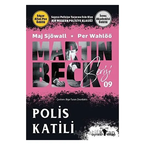 Polis Katili - Martin Beck Serisi 9 - Per Wahlöö - Ayrıksı Kitap