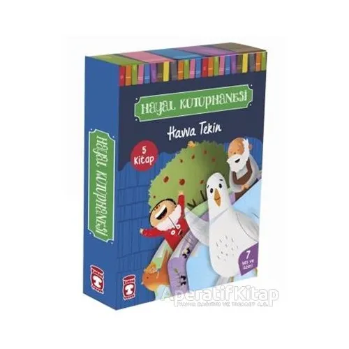 Hayal Kütüphanesi Seti (5 Kitap) - Havva Tekin - Timaş Çocuk