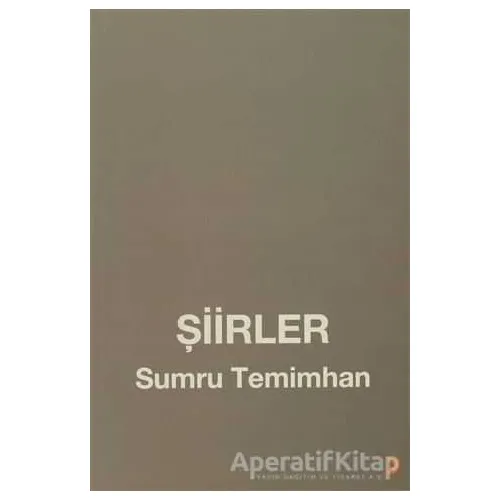 Şiirler - Sumru Temimhan - Cinius Yayınları