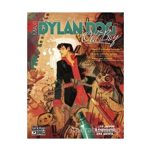 Dylan Dog Maxi Albüm 18 - Meçhul Birinden Mesajlar - Giovanni Di Gregorio - Lal Kitap