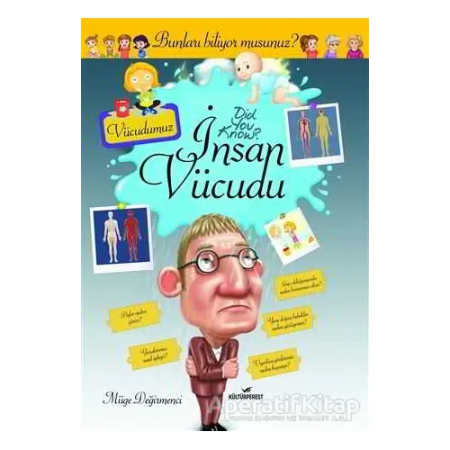 İnsan Vücudu - Müge Değirmenci - Kültürperest Yayınevi