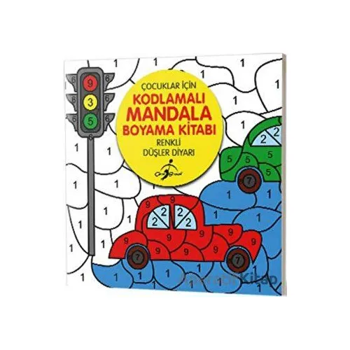 Çocuklar İçin Kodlamalı Mandala Boyama Kitabı - Kolektif - Çocuk Gezegeni