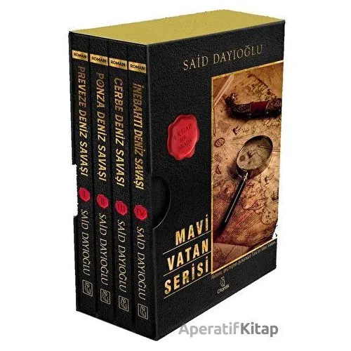Mavi Vatan Serisi (4 Kitap Takım) - Said Dayıoğlu - Otantik Kitap