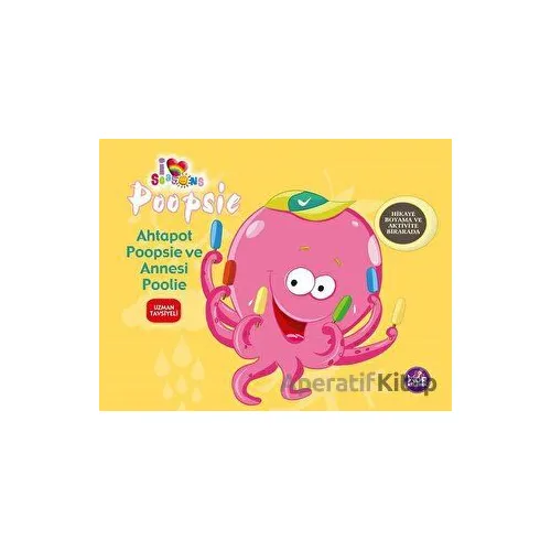 Ahtapot Poopsie ve Annesi Poolie - Kolektif - Mor Kelebek