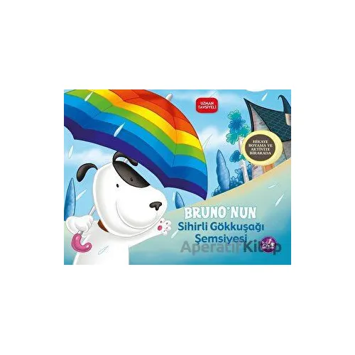 Brunonun Sihirli Gökkuşağı Şemsiyesi - Kolektif - Mor Kelebek