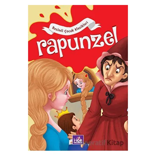 Resimli Çocuk Klasikleri - Rapunzel - Kolektif - Mor Kelebek