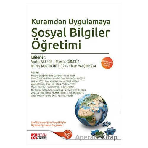 Kuramdan Uygulamaya Sosyal Bilgiler Öğretimi - Kolektif - Pegem Akademi Yayıncılık