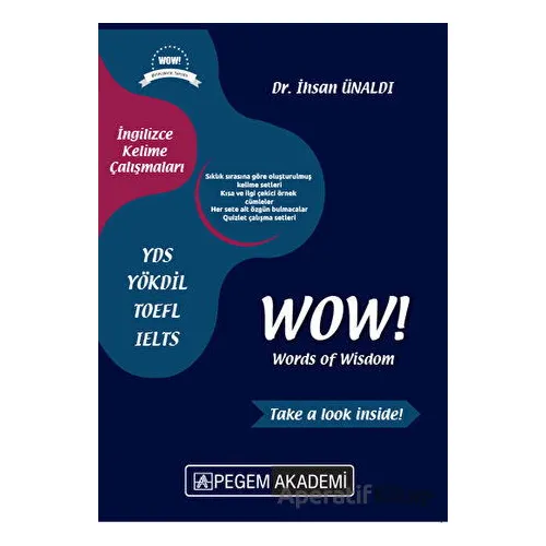 WoW! Words of Wisdom - İhsan Ünaldı - Pegem Akademi Yayıncılık