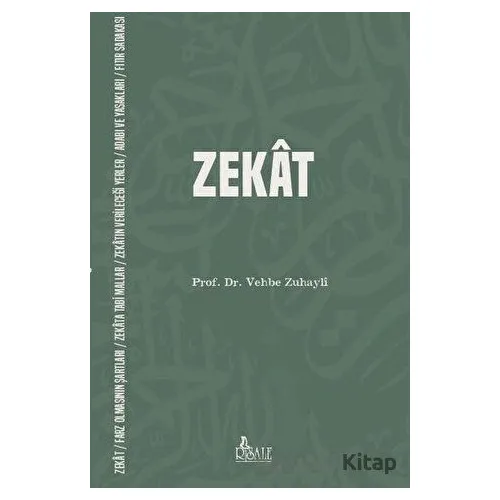 Zekat - Vehbe Zuhayli - Risale Yayınları