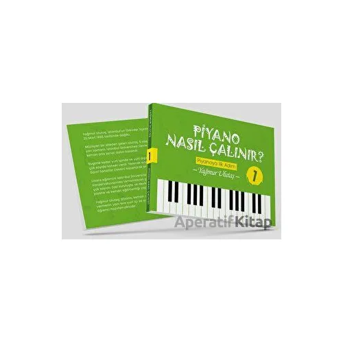 Piyano Nasıl Çalınır 1 (Renkli Resimli) - Yağmur Ulutaş - Memento Mori
