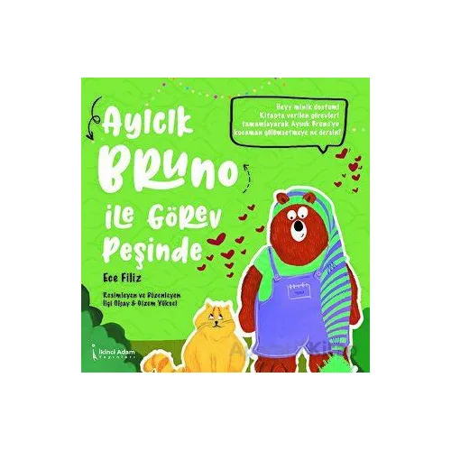 Ayıcık Bruno İle Görev Peşinde - Ece Filiz - İkinci Adam Yayınları