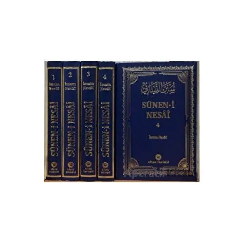 Sünen-i Nesai Tercümesi (4 Cilt Takım) - İmam Nesai - Hisar Yayınevi