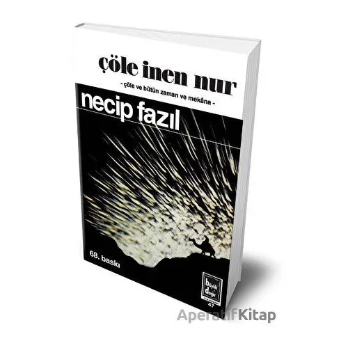 Çöle İnen Nur (Hatıra Baskısı) - Necip Fazıl Kısakürek - Büyük Doğu Yayınları