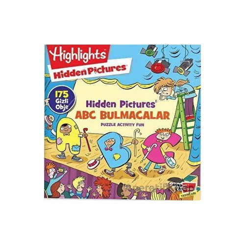 Hidden Pictures ABC Bulmacalar - Kolektif - Dikkat Atölyesi Yayınları