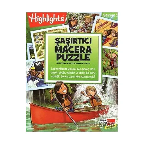 Highlights Şaşırtıcı Macera Puzzle 2li Set - Kolektif - Dikkat Atölyesi Yayınları