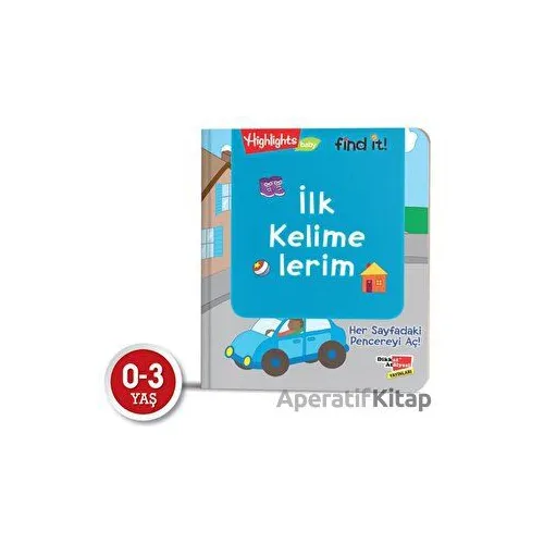 İlk Kelimelerim - Kolektif - Dikkat Atölyesi Yayınları