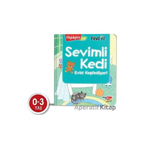 Sevimli Kedi Evini Keşfediyor! - Kolektif - Dikkat Atölyesi Yayınları