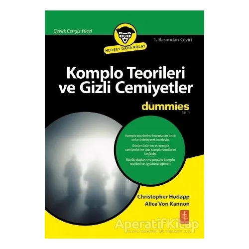 Komplo Teorileri ve Gizli Cemiyetler - Christopher Hodapp - Nobel Yaşam