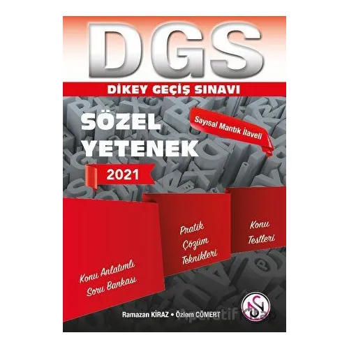 2021 DGS Sözel Yetenek Konu Anlatımlı Soru Bankası - Özlem Cömert - NSN Yayınevi