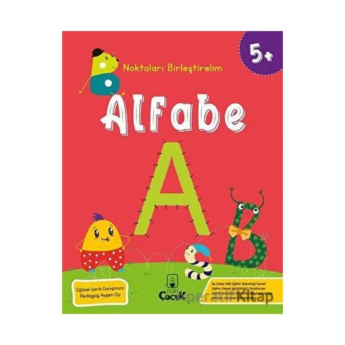 Alfabe - Noktaları Birleştirelim (5 Yaş) - Kolektif - Floki Çocuk