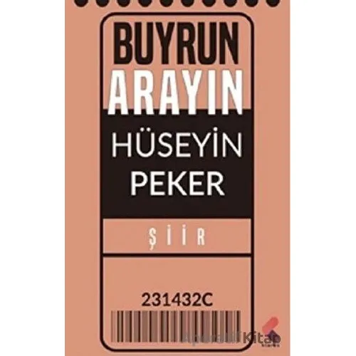 Buyrun Arayın - Hüseyin Peker - Klaros Yayınları