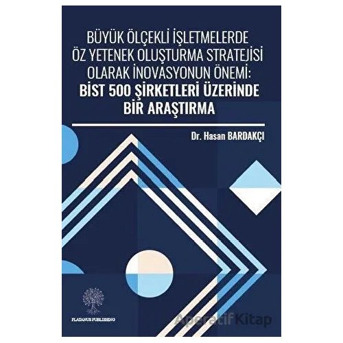 Büyük Ölçekli İşletmelerde Öz Yetenek Oluşturma Stratejisi Olarak İnovasyonun Önemi: Bist 500 Şirket