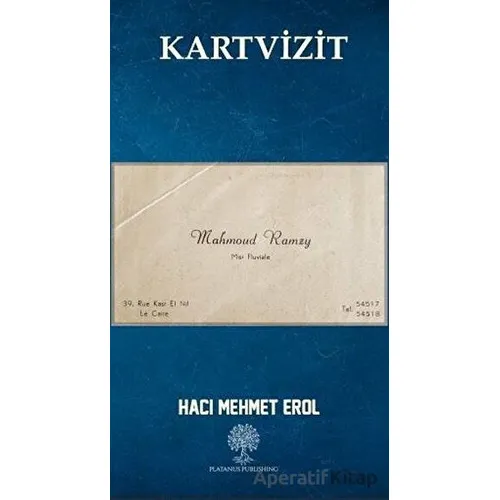 Kartvizit - Hacı Mehmet Erol - Platanus Publishing