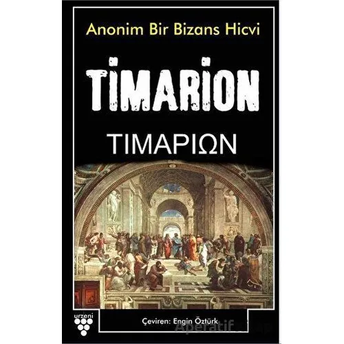 Timarion - Kolektif - Urzeni Yayıncılık