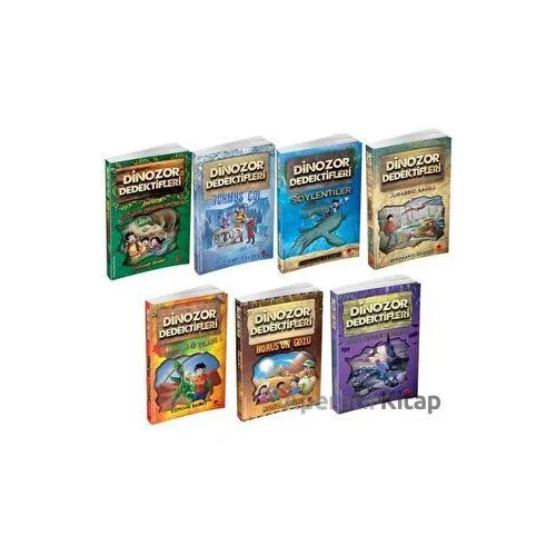 Dinozor Dedektifleri Seti (7 Kitap Takım) - Stephaie Baudet - Peta Kitap