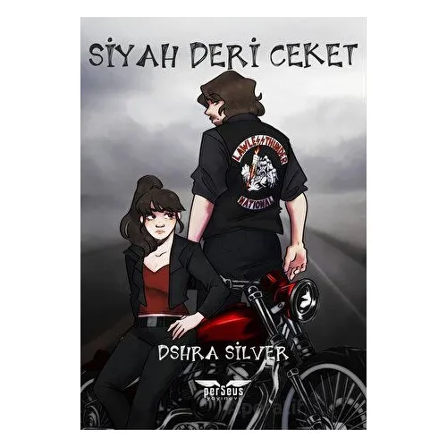 Siyah Deri Ceket - Dshra Silver - Perseus