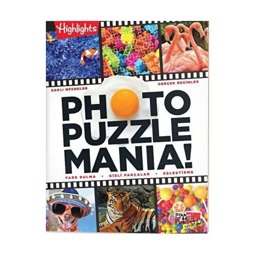 Photo Puzzlemania! Eğlenceli Etkinlikler - Kolektif - Dikkat Atölyesi Yayınları