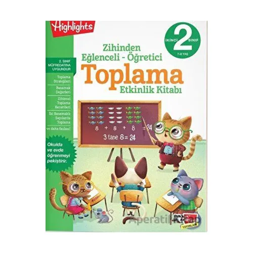 2. Sınıf Zihinden Eğlenceli-Öğretici Toplama Etkinlikleri - Kolektif - Dikkat Atölyesi Yayınları
