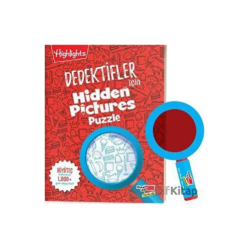 Dedektifler için Hidden Pictures - Kolektif - Dikkat Atölyesi Yayınları