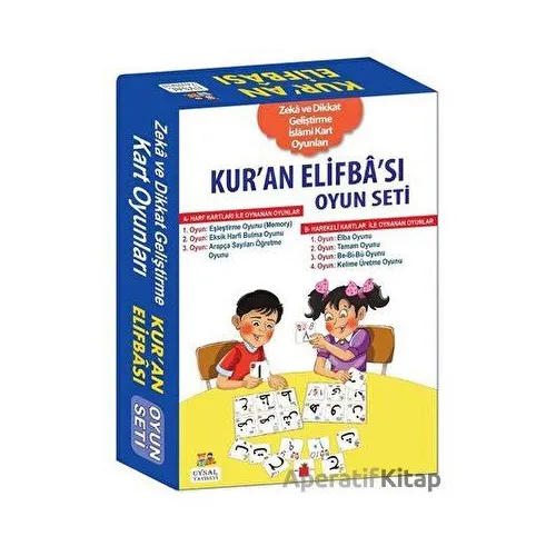 Kuran Elifbası Oyun Seti - Mürşide Uysal - Uysal Yayınevi