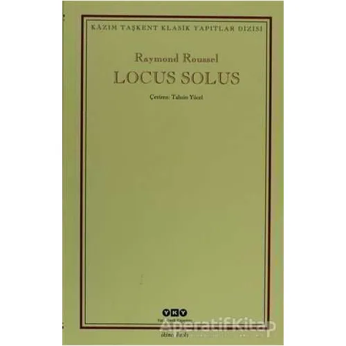 Locus Solus - Raymond Roussel - Yapı Kredi Yayınları