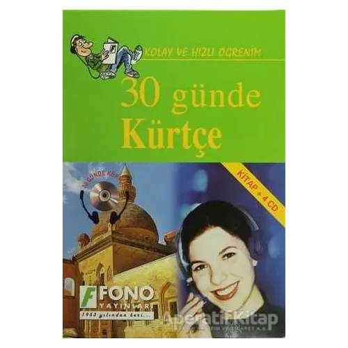 30 Günde Kürtçe (Seslendirmeli) - Kolektif - Fono Yayınları