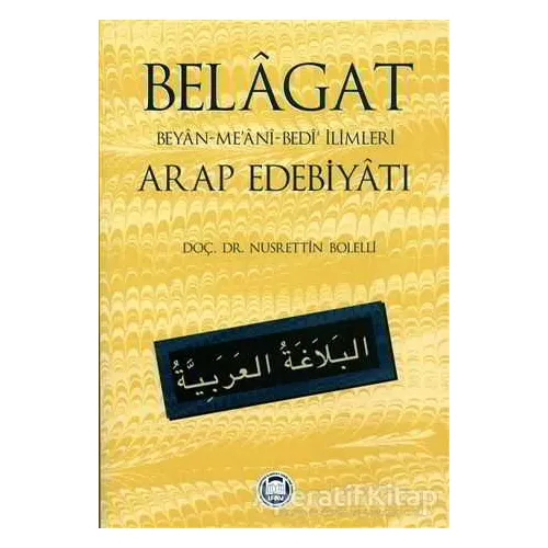 Belagat - Nusrettin Bolelli - Marmara Üniversitesi İlahiyat Fakültesi Vakfı