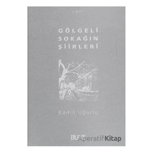 Gölgeli Sokağın Şiirleri - Kamil Uğurlu - Büke Yayınları