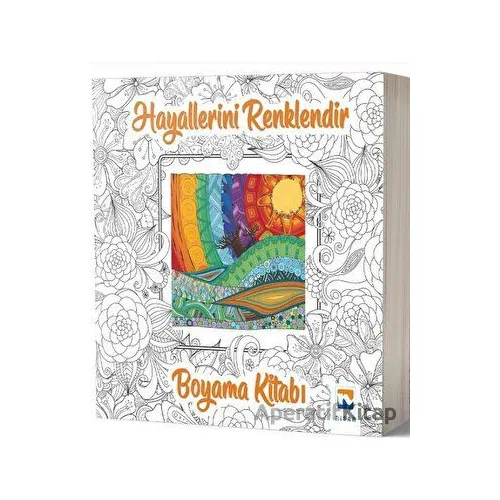 Hayallerini Renklendir - Boyama Kitabı - Kolektif - Nisan Kitabevi