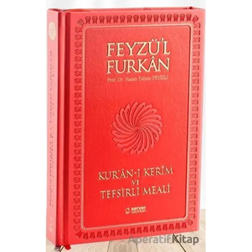 Feyzül Furkan Kuran-ı Kerîm ve Tefsirli Meali - Orta Boy - Mıklepli Ciltli