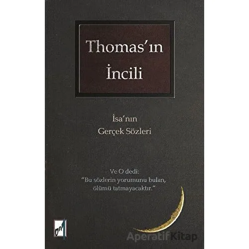 Thomas’ın İncili - Kolektif - Onbir Yayınları