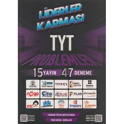 Liderler Karması TYT Problemler 15 Yayın 47 Deneme Video Çözümlü